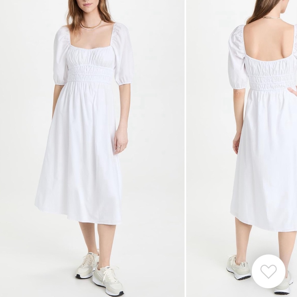 FAITHFULL THE BRAND Harmonita Midi Dress XS